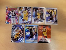 LeBron James Lot of 7 Donruss Reactive Blue Ice /125 Optic Express Lane Paragon