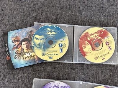 Shenmue Sega Dreamcast with Manual Disc 1 won't load, other discs work. Read Des