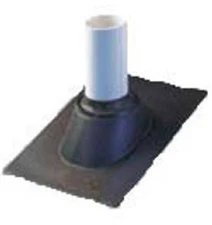 Thermoplastic No-Calk Roof Flashing,1-Pc. Construction,1-1/4x1-1/2 In. - 11898