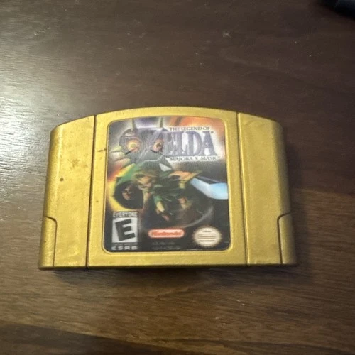 The Legend of Zelda: Majora's Mask N64 GOLD Holographic Collector’s Edition!!