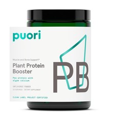 Vegan Protein Powder, Unflavored - Plant-Based Protein Powder with Pea Protei...