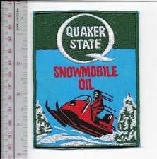 Snowmobile Oil Quaker State Oil & Lubricants Houston Texas 1970's NO TARIFF