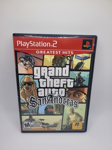 Grand Theft Auto: San Andreas PlayStation 2 PS2 - ohne Handbuch - getestet, schneller Versand