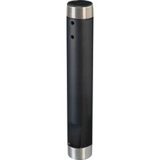 CHIEF CMS012 12" Speed-Connect Fixed Extension Column - Black - Prepaid Shipping