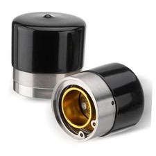 1.98" Trailer Wheel Bearing Protectors, Chromed Stainless 1.980 inch-2 Pack 2