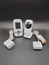 Motorola Baby Monitor, MBP481, baby unit, parent unit, and power cords, works