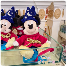 Authentic 2026 HongKong Disney Magic Mickey Magnet Shoulder Pal Plush Doll