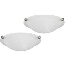 Canarm Lighting IFM161251T Madison Flush Mount Brushed Pewter
