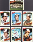 1980 Topps BALTIMORE ORIOLES Team Set (25 cards) — photo 1