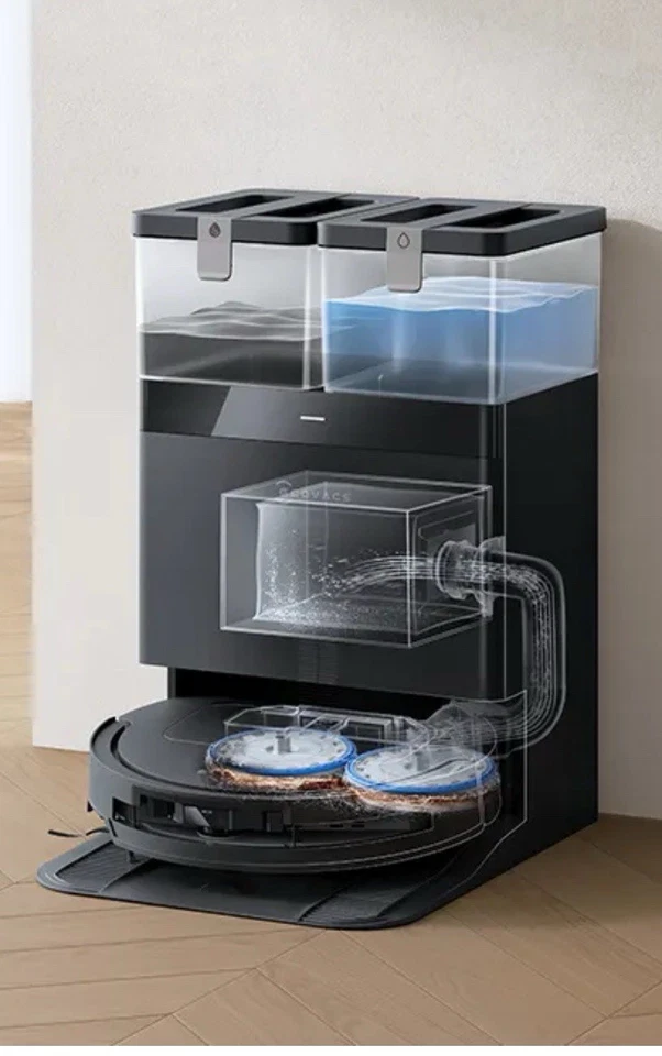 ECOVACS DEEBOT T50 PRO OMNI Gen2 Robot Aspirapolvere Lavapavimenti Migliorato - Immagine 2 di 3