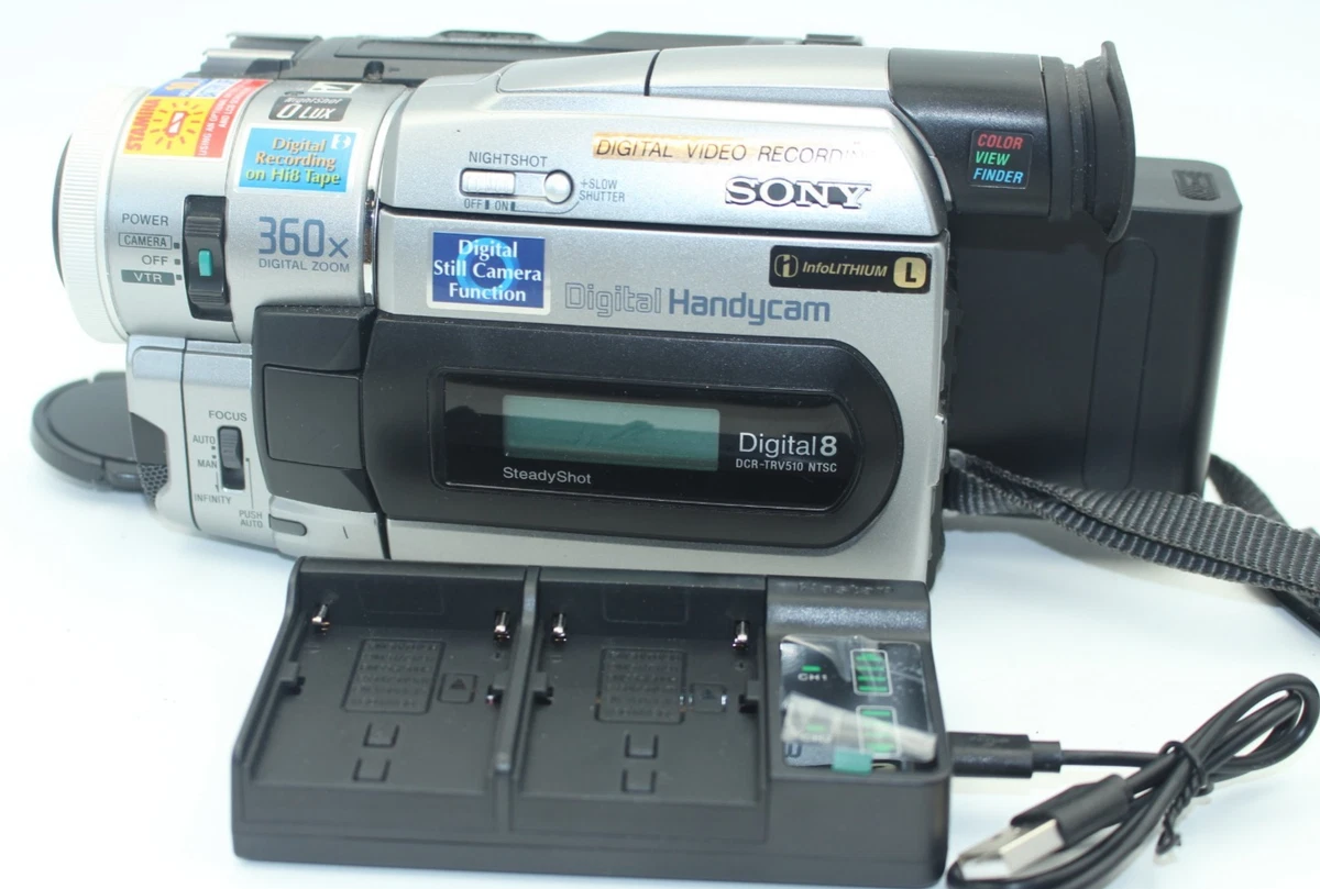 Sony Handycam Digital 8 Camcorders 360x Digital Zoom for sale | eBay