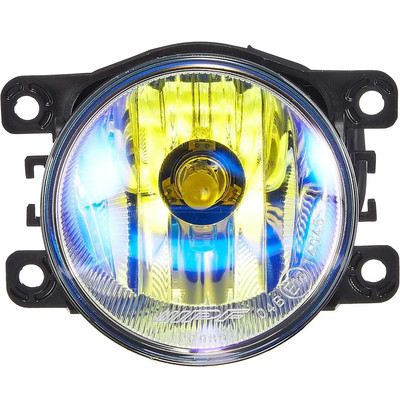 NEW IPF Fog Lamp Halogen H8 90mm Yellow 12V Multi Reflector Made in Japan