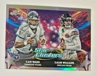 2025 TOPPS COSMIC CHROME CAM WARD ROOKIE CALEB WILLIAMS STAR CLUSTERS REFRACTOR