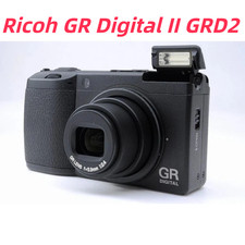 Ricoh GR Digital II GRD2 Compact Self Timer Digital Camera with Accessories