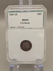 1941-D Mercury Silver Dime 10c - Denver Mint