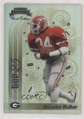 2008 Press Pass Legends Bowl Edition Top 25 58/250 Herschel Walker #TT-2 0sf1