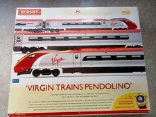 Hornby Virgin Trains Pendolino R2467/Train Pack Excellent Cond ,Working Lights