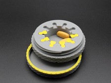 Slim Magnetic #10 Hearing Aid Battery Case | Holder | Caddy