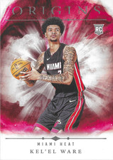 2024-25 PANINI ORIGINS BASKETBALL KEL'EL WARE RC MIAMI HEAT BASE CARD #81