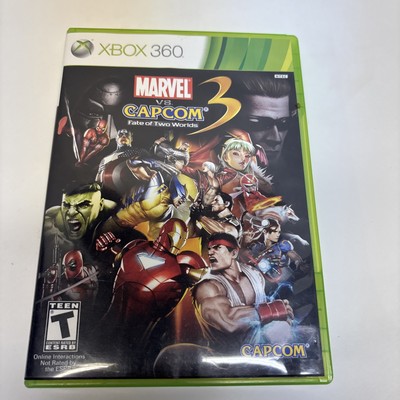 Marvel vs. Capcom 3: Fate of Two Worlds (Microsoft Xbox 360, 2011)