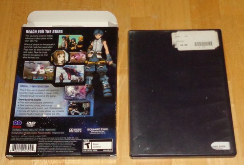 Star Ocean Till The End Of Time PlayStation 2 PS2, Outer Box+Manual NO COVER ART - Picture 3 of 4