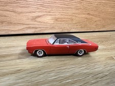 Greenlight MCG 1969 Dodge Charger R/T Red Black Vinyl Roof RL RR Loose 1/64