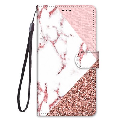 Marble Wallet Case For Samsung iPhone Xiaomi OPPO Redmi Moto Google Sony Honor