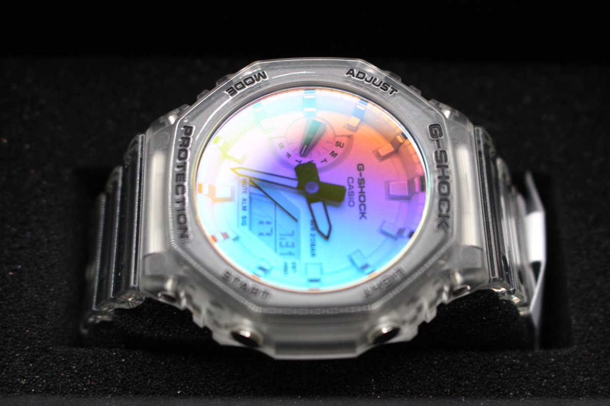 CASIO G-SHOCK GA-2100SRS-7Ajf Limited Edition Iridecent Color
