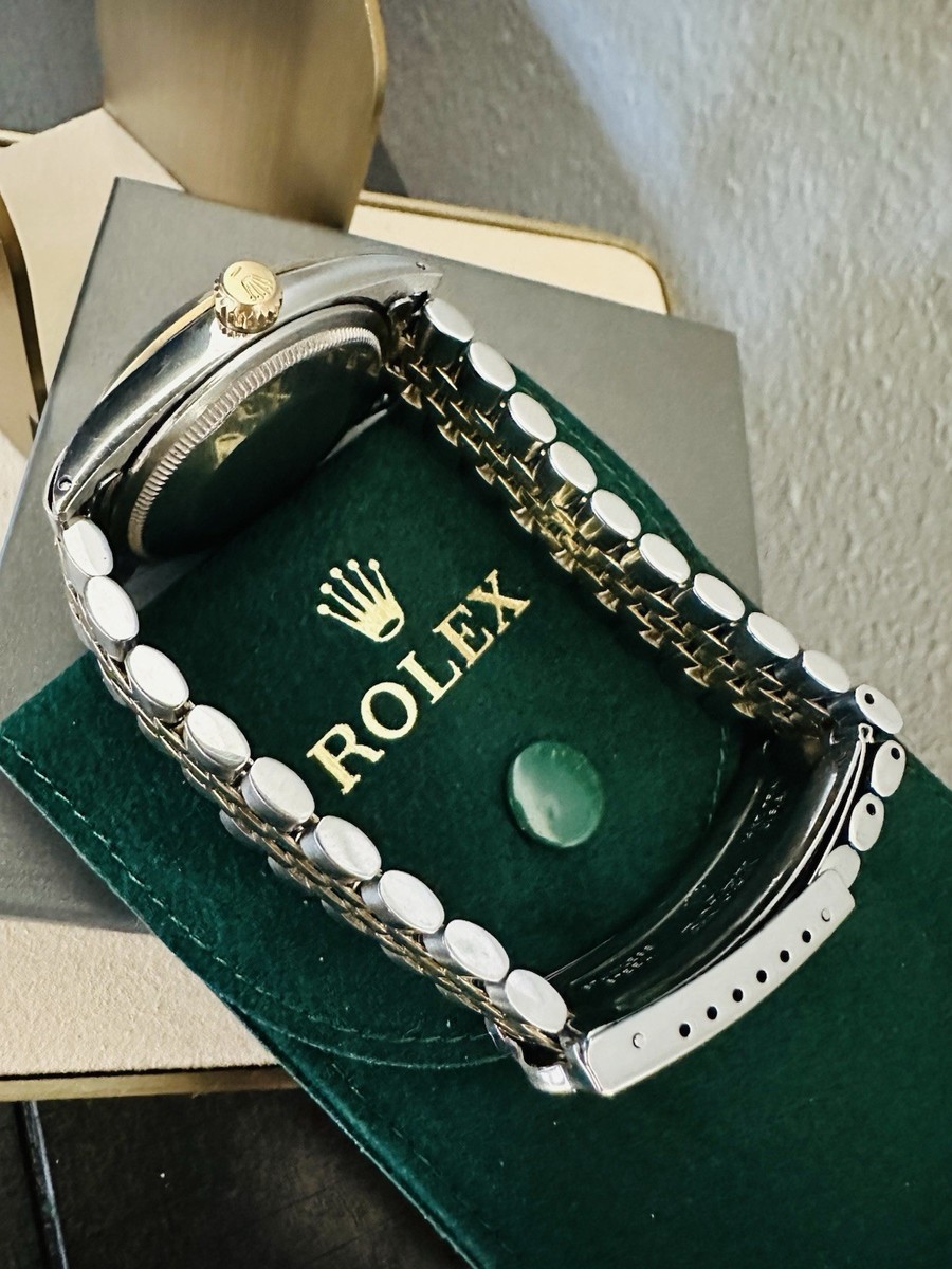 Men's Vintage 1966 Rolex Zephyr Watch Ref 1008 34mm With Jubilee