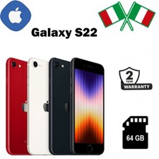 NUOVO Apple iPhone SE 3a Gen. (2022)  - 64GB Nero Bianco Rosso ✔️ Originale