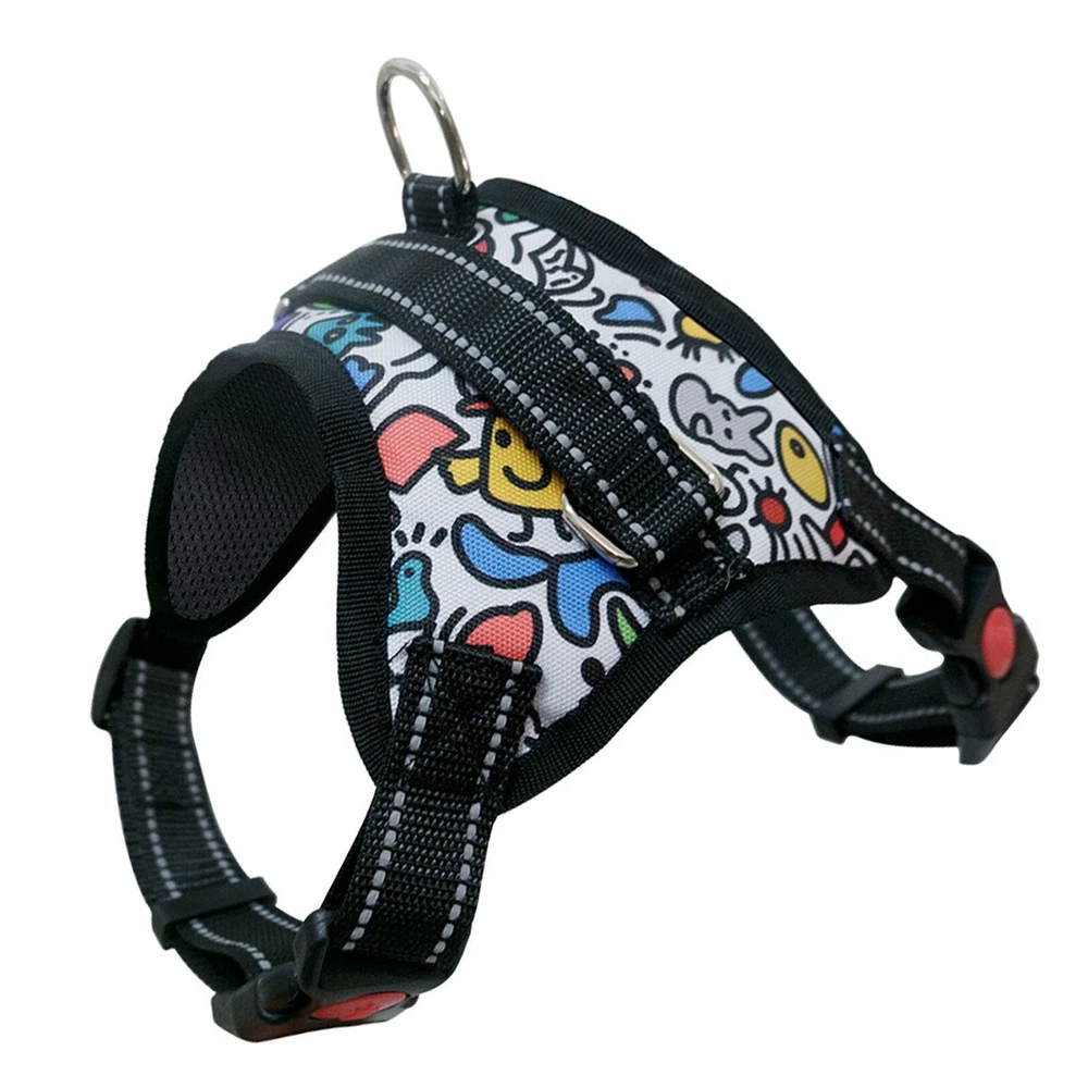Dog Harness Adjustable Reflective Safe Breathable Pet Walking Vest Dog Harness Adjustable Reflective Safe Breathable Pet Walking Vest