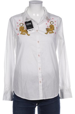 Frogbox Bluse Damen Oberteil Hemd Hemdbluse Gr. L Weiß #yp5rthu