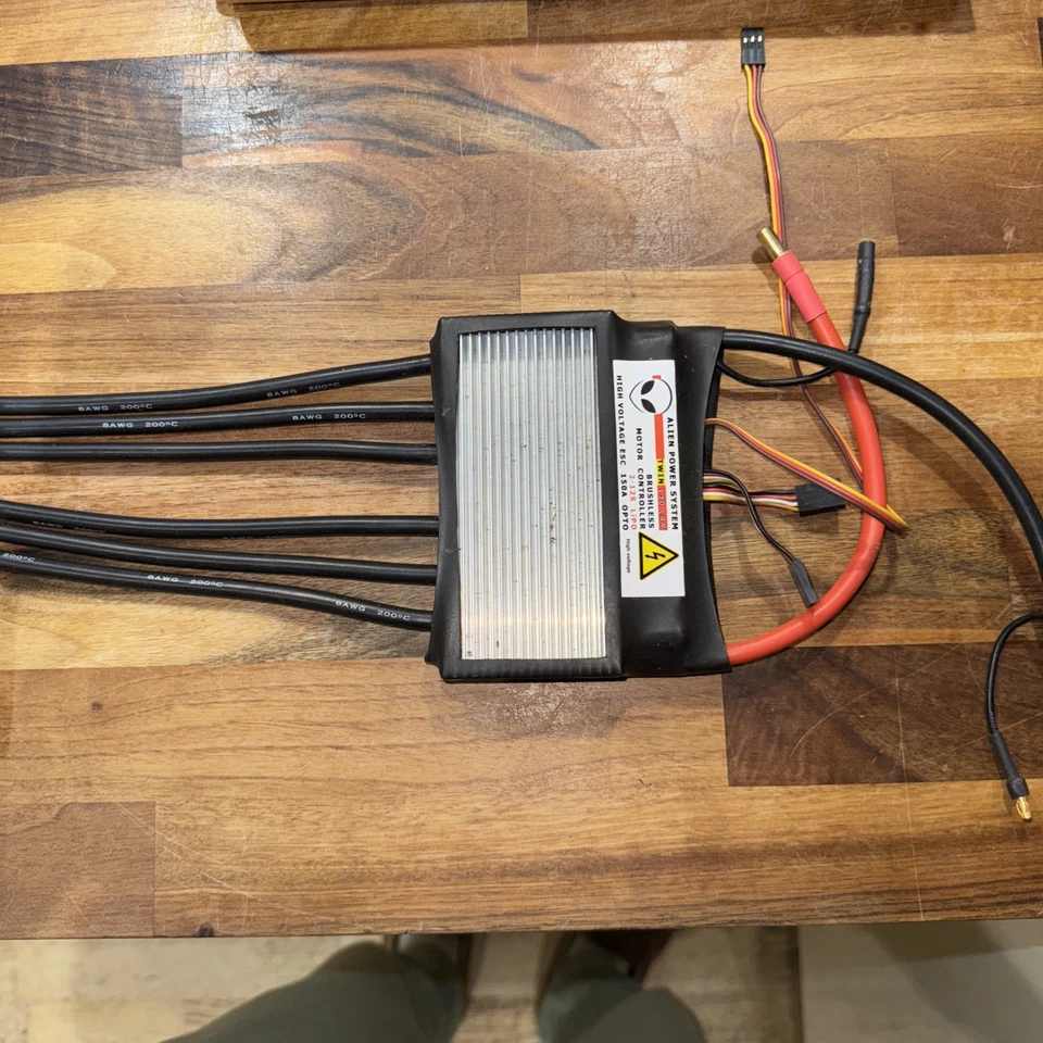 Alien Power System Twin Brushless Controller 150a 2-12s Lipo. New - Image 3 of 3