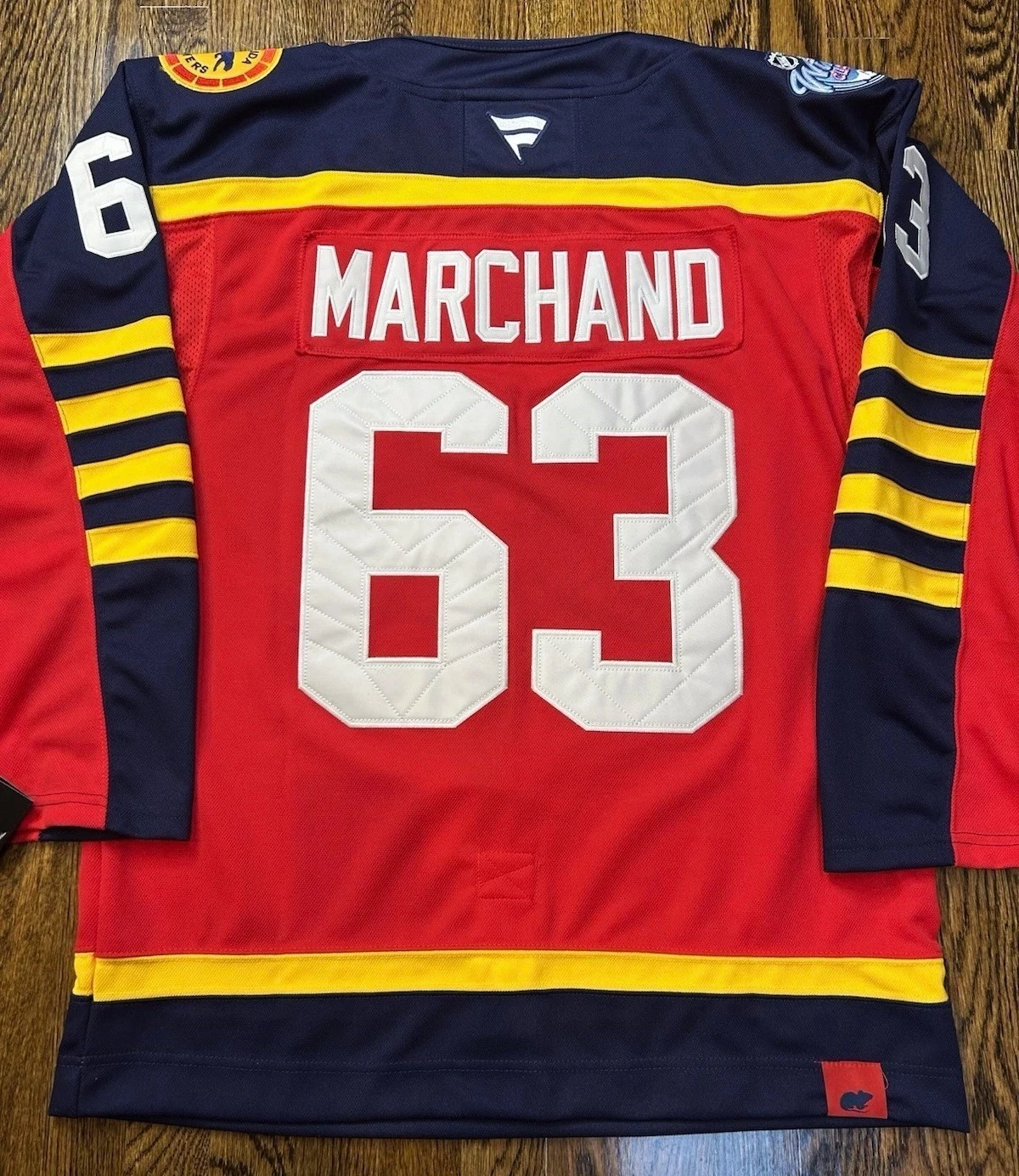 Brad Marchand #63 Florida Panthers 2026 Winter Classic Jersey - Size Large 52