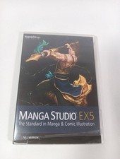 Manga Studio EX5 Full Version DVD-ROM 2013 Comic Illustration PC Mac Smith Micro