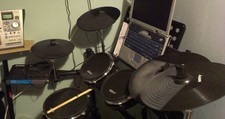 Alesis DM10 Drum Module And Drum Kit With Cymbals And Pedals #