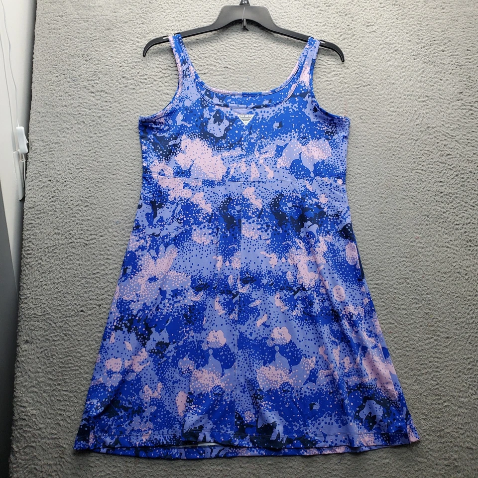 Columbia Sportswear Company Natación Encubrimiento Para Mujer XL Multi Lunares Sin Mangas Foto 2 de 4