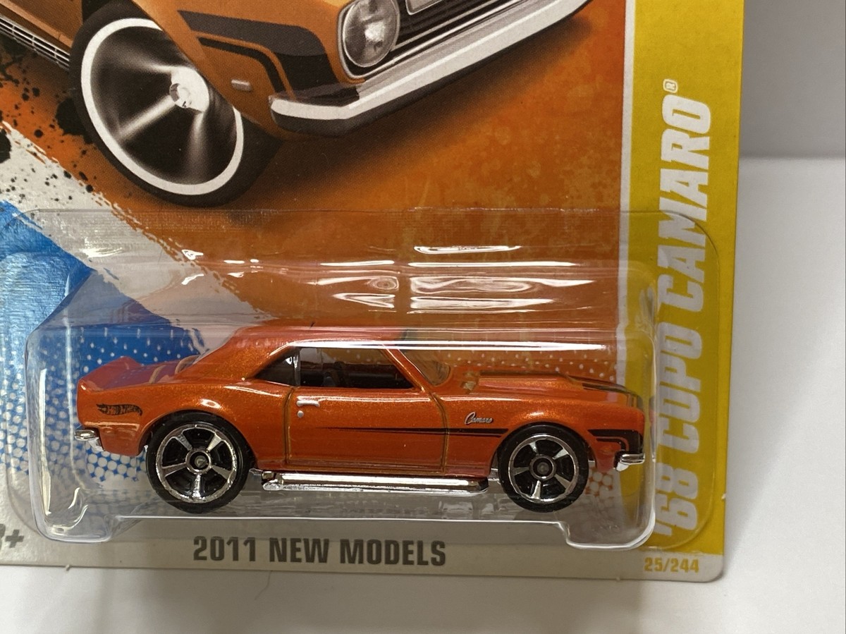 Hot Wheels 2011 New Models '68 COPO CAMARO Orange Variation w/MC5