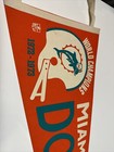 1973 Vintage Miami Dolphins Nfl Football Pennant 12x30 Super Bowl Rare 1972 — photo 3
