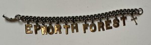 Vintage 1940-50s Epworth Forest Indiana Charm Bracelet
