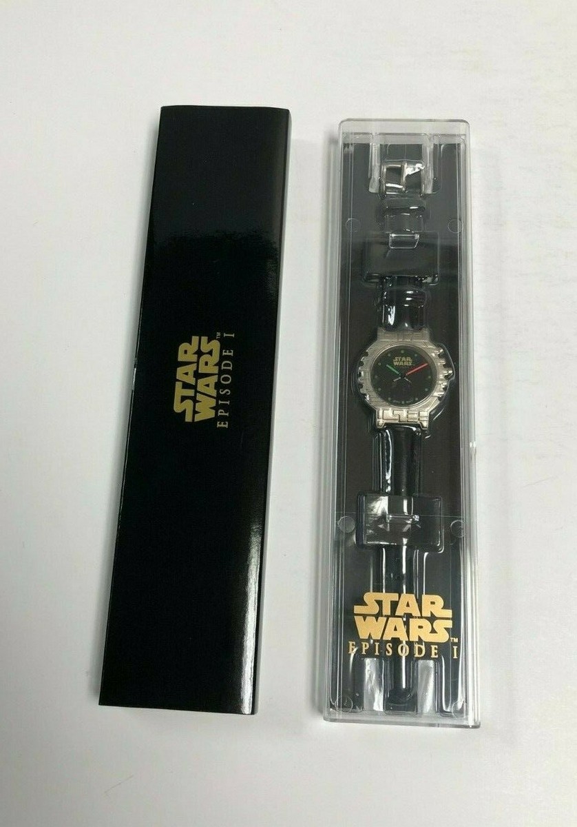 STAR WARS「EPISOD 1」WATCH STAR WARS EPISODE 1 THE PHANTOM MENACE WATCH IN BOX | eBay