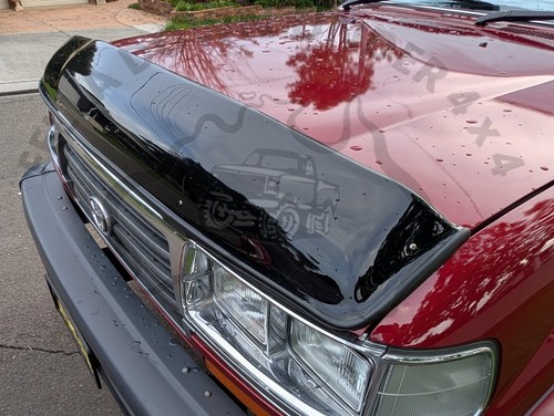 Bonnet Protector Guard Bug Deflector To Suit Toyota Landcruiser 80 Series 90-98 - Picture 12 of 18