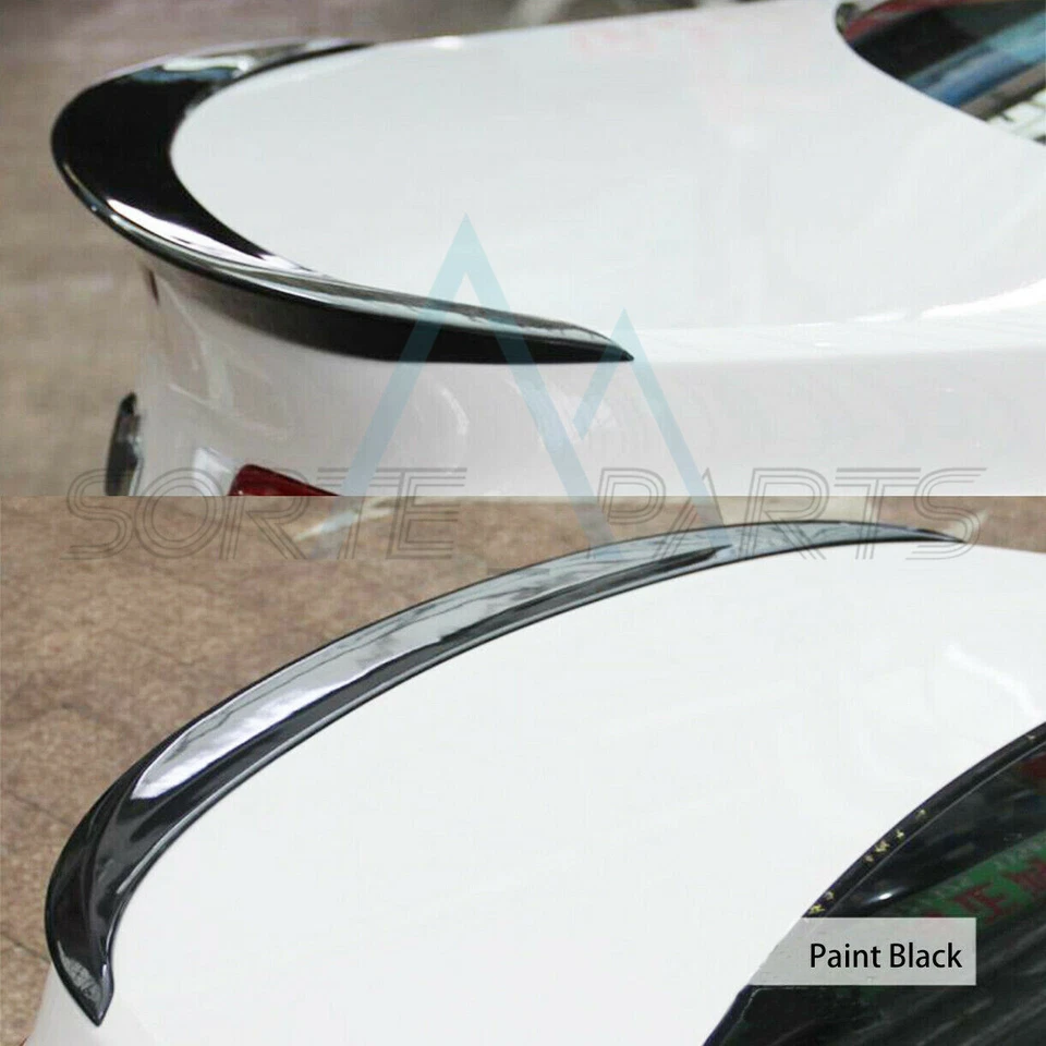 FOR 2013 2014 2015 CHEVY MALIBU Factory Style Rear Trunk Spoiler Wing GLOSS BLK Foto 2 de 4