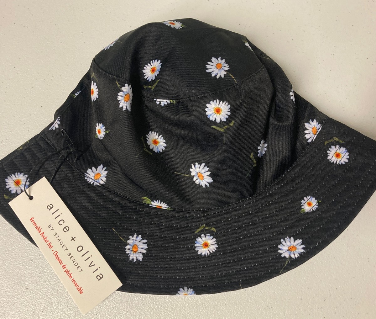 Alice + Olivia by Stacey Bendet Reversible Bucket Hat One 