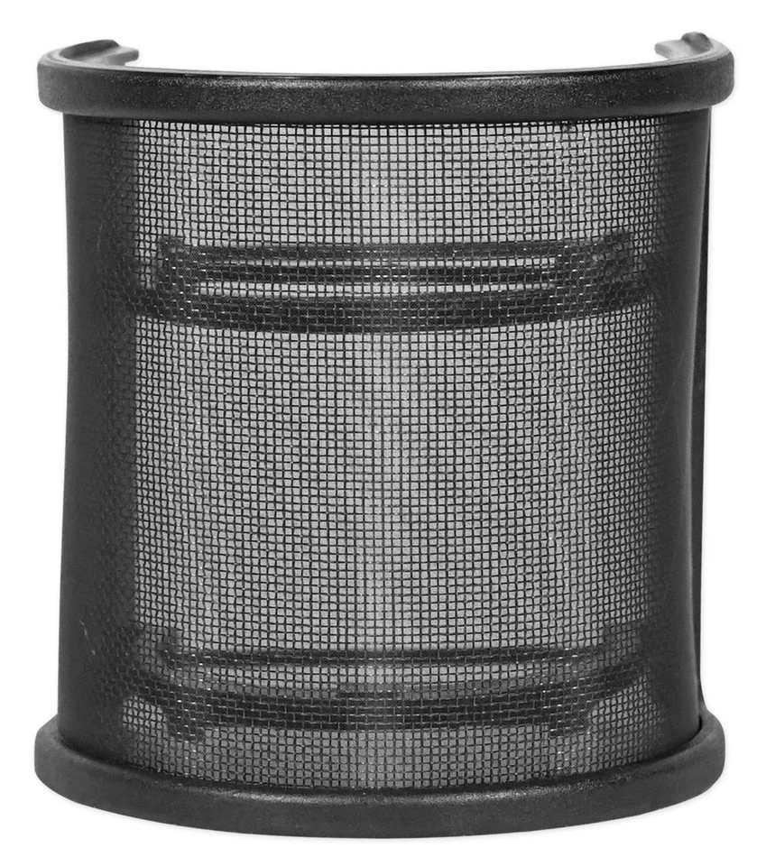 Micrófono de grabación Rockville RockPop filtro pop malla curva parabrisas en negro Foto 2 de 4