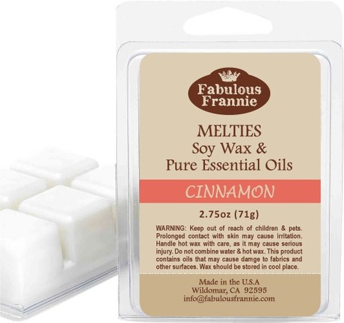 CINNAMON Soy Candle Tart Essential Oil Fabulous Frannie B3G1, Free Ship 2+ - 第 1/1 張圖片
