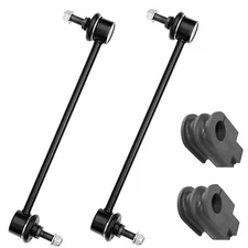 4PC Front Stabilizer Sway Bar Link Set and Bushings for 2008-2013 Nissan Rogue