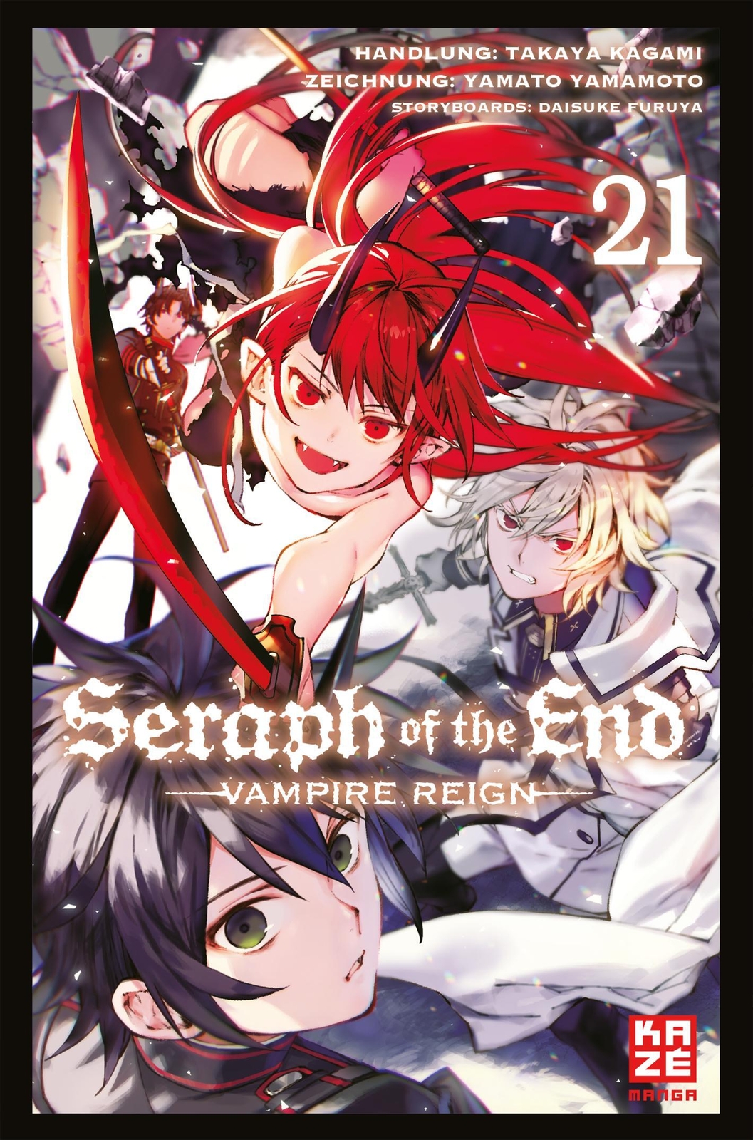 Thumbnail - Seraph Of The End - Band 21 | Yamato Yamamoto (u. A.) | Taschenbuch |