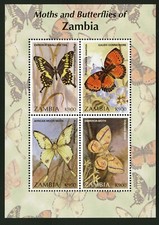 Zambia   1997   Scott # 683    Mint Never Hinged Souvenir Sheet