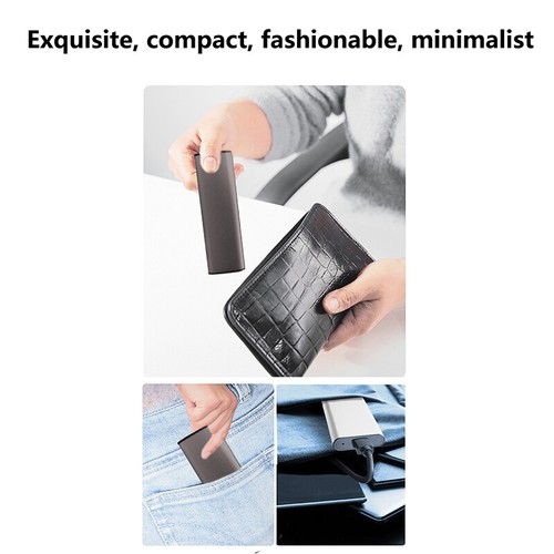 Metal External M2 NVMe SSD Enclosure 10Gbps PCIe SSD Case Portable M.2 Disk Box - Afbeelding 3 van 14